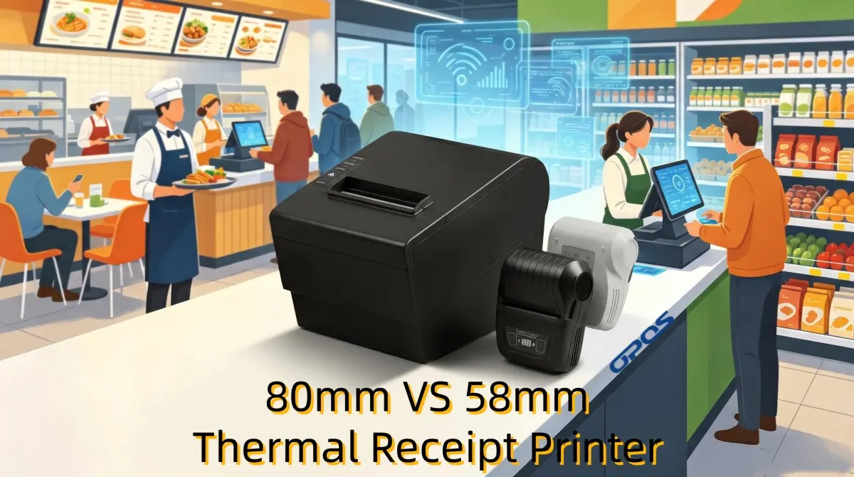 How to Choose Between 58mm and 80mm Thermal Receipt Printers for Your Business?